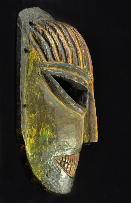 Mask, left