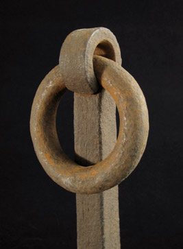 Asian Tribal Art - Iron anchor, Japan, ring