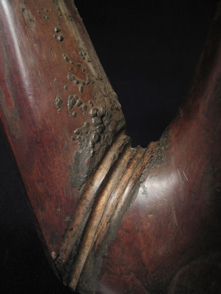 Asian Tribal Art - Pot hook, jizai kagi, Japan, detail