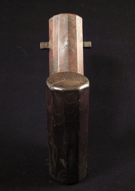 Asian Tribal Art - Pot hook, jizai kagi, Japan, front