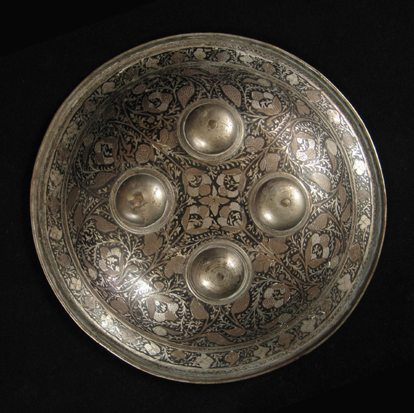 Asian Tribal Art - Damascened helmet, Punjab, India