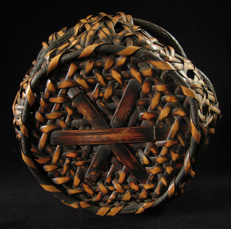 Asian Tribal Art - Ikebana basket, Japan, bottom