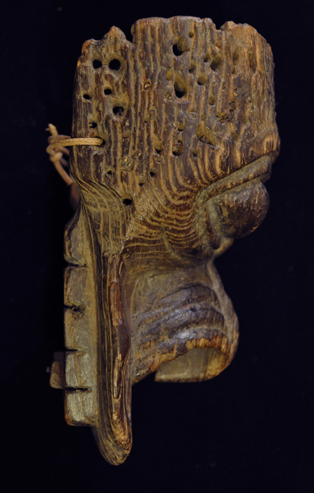 Dragon mask left side