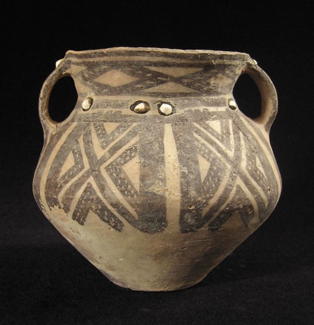 Asian Tribal Art - Small pot, Inner Mongolia, China