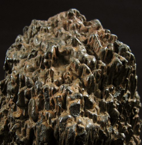 Curiosities - Iron "bloom", Gambia, Africa, detail