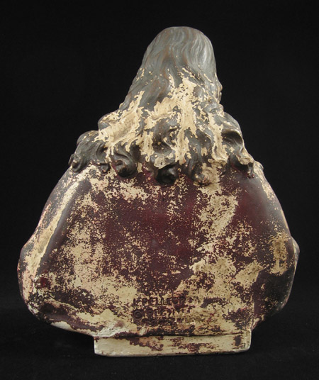 Curiosities - Plaster Jesus, Philadelphia, USA, back
