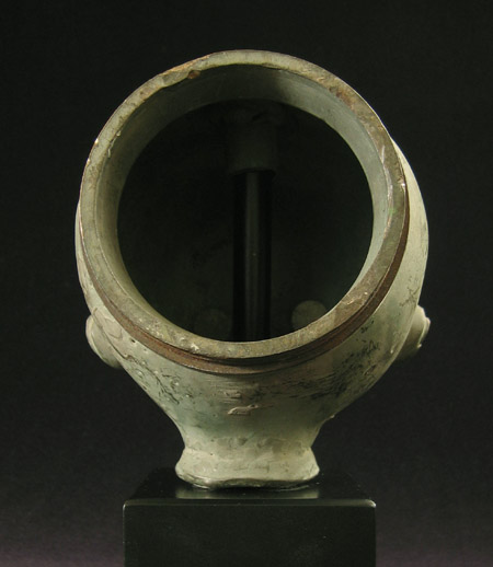 Curiosities - Doll head mold, Tunisia, back