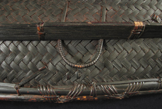 Designer Gallery - Winnowing basket, Philippines, detail