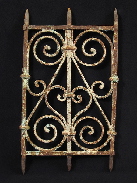 Designer Gallery - Wrought iron grate, Tunisia