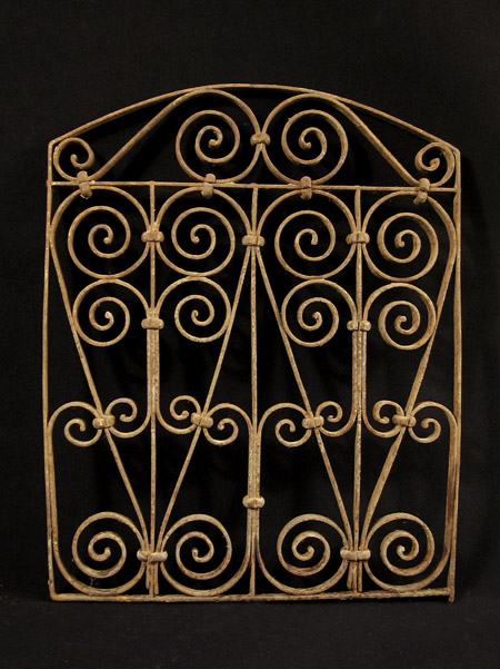 Designer Gallery - Wrought iron grate, Tunisia