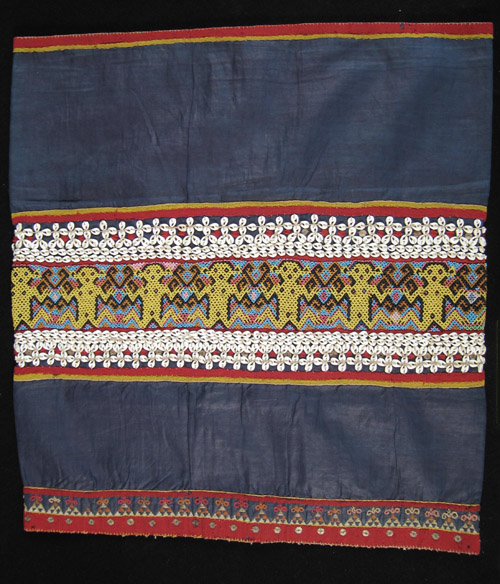 Indonesian Tribal Art - Skirt, Maloh Dayak, Borneo, side 2