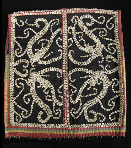Indonesian Tribal Art - Vest, Iban Dayak, Borneo, back view