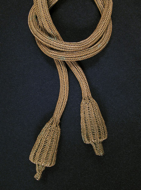 Indonesian Tribal Art - Lulu amahu necklace, East Sumba Island, Indonesia, detail