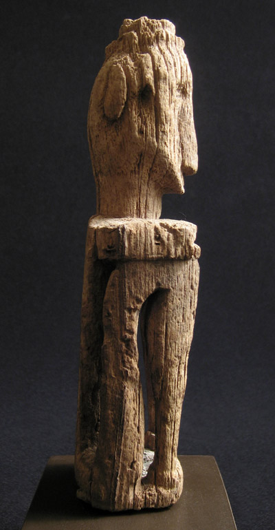 Indonesian Tribal Art - Ancestor figure, Leti Islands, Southeast Moluccas, Indonesia, left side