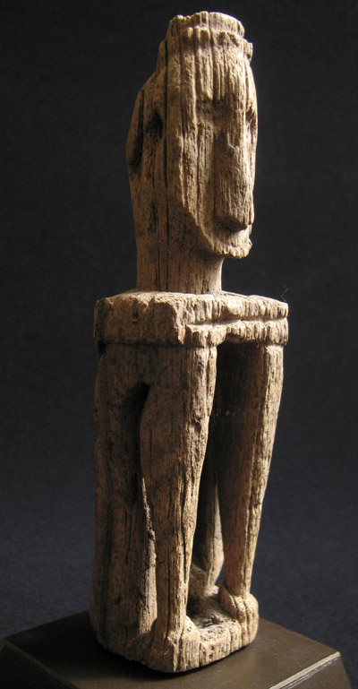 Indonesian Tribal Art - Ancestor figure, Leti Islands, Southeast Moluccas, Indonesia, view two