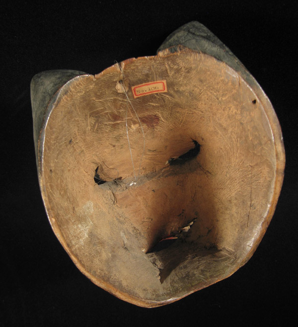 Indonesian Tribal Art - Boar mask, Indonesia, back