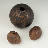 Coconut whistles, Papua New Guinea