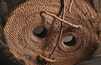 Oceanic Art - Talipoon mask, Yangaru/Boiken, Papua New Guinea, back view