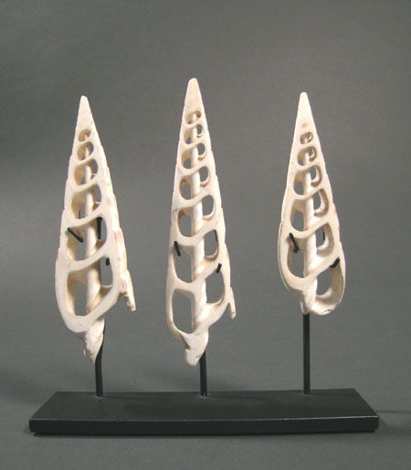 Oceanic Art - Shell grave markers, Solomon Islands