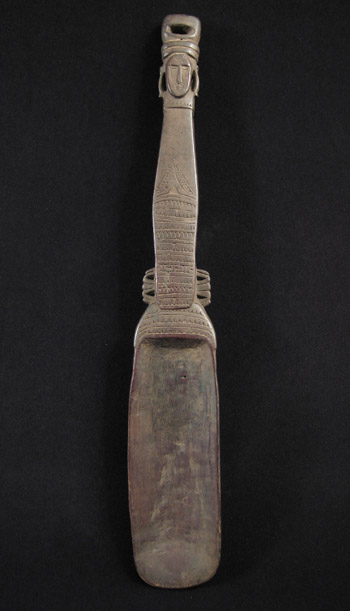 Oceanic Art - Wood ladle, Huon Gulf, Papua New Guinea