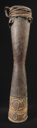 Oceanic Art - Drum, May River, Papua New Guinea, view 3