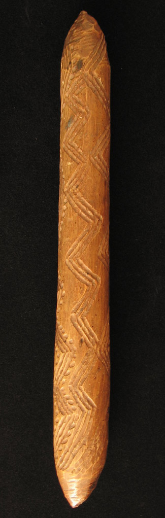 Oceanic Art - Message stick, Central Desert, Australia, side2