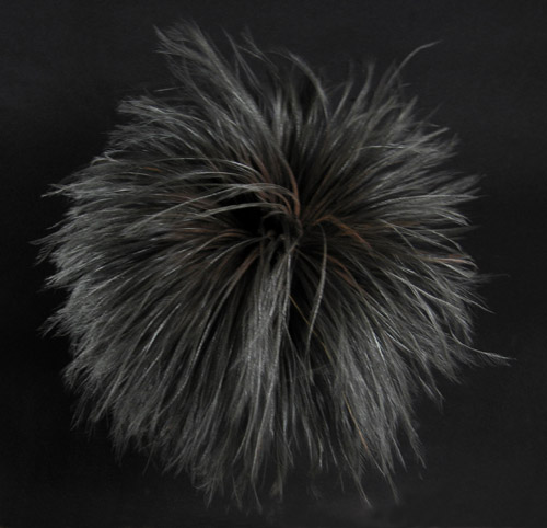 Oceanic Art - Cassowary feather headdress, Western Highlands, Papua New Guinea, top