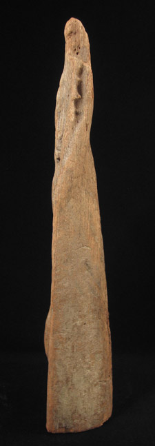 Oceanic Art - Alligator canoe prow, Sepik River, Papua New Guinea, left