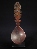 Indonesian Tribal Art - Horn spoon, Timor Island, Indonesia $1100