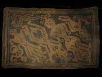 Indonesian Tribal Art - Rattan mat, Dayak, Borneo
