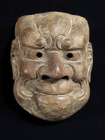 Asian Tribal Art - Beshimi mask, Japan