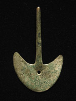 Art of the Americas - Small copper tumi, Peru