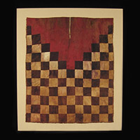 Art of the Americas -&nbsp;Checkerboard tunic, Inca, Peru