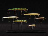 Art of the Americas - Six fishing lures, Lake Tahoe, California