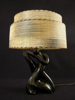 Designer Gallery - Black mid-century lamp, America