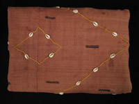 African Tribal Art -Dance skirt, Kuba, D.R. Congo