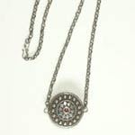 Ethnic silver jewelry %20 roatian pendant w/chain 