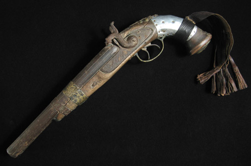 African Tribal Art - Bedouin gun, Gafsa, Tunisia, side two