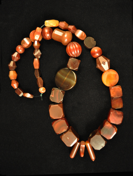 Carnelian beads