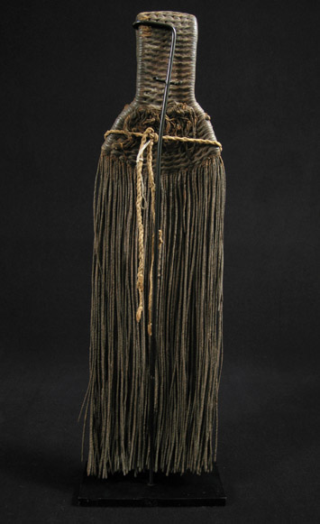 African Tribal Art - Beaded cache-sex, Kirdi, Cameroon, back