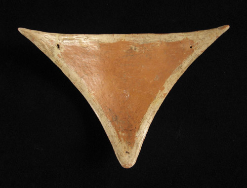 Art of the Americas -  Ceramic tanga, Marajo Island, Para, Brazil, back