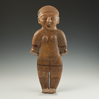 Female Ocarina, Guangala, Ecuador