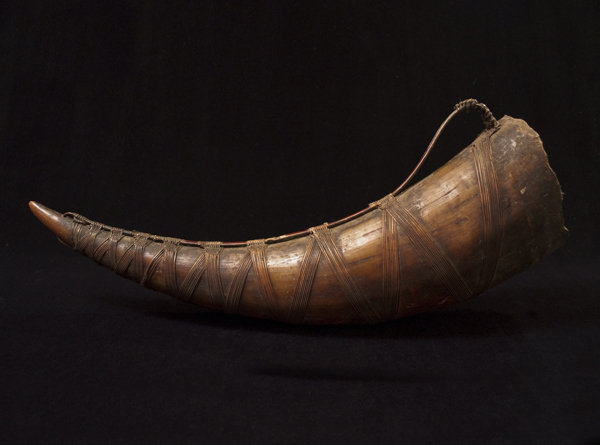 Asian Tribal Art - Drinking Horn, Nagaland, Northeast India