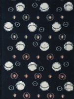 Double ikat futon cover, Japan