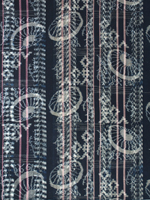 Double ikat futon cover, Japan