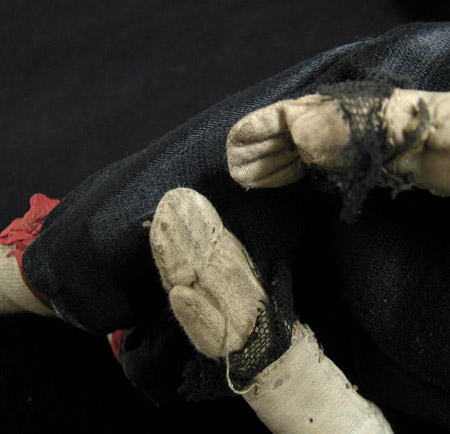 Curiosities - Puss 'n boots puppet, Europe, hands