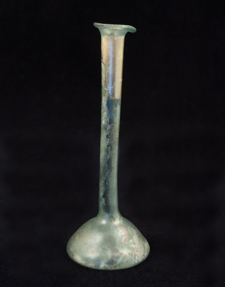 Curiosities - Glass Unguentarium, Ancient Rome, alternate view