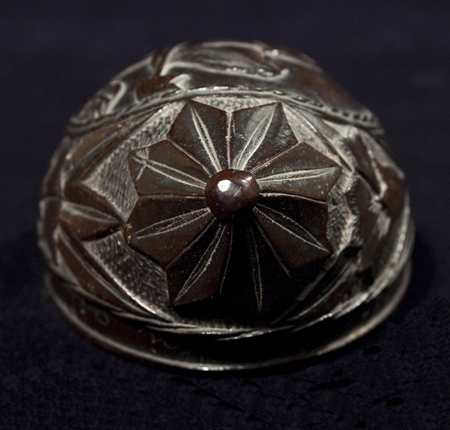 Coconut Drinking Cup, Central America, tip