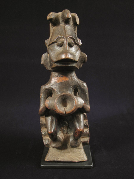 Indonesian Tribal Art - Wood figure, Nias Island, Indonesia