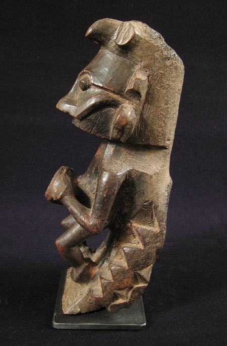 Indonesian Tribal Art - Wood figure, Nias Island, Indonesia, right